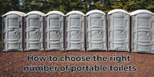 portable toilets